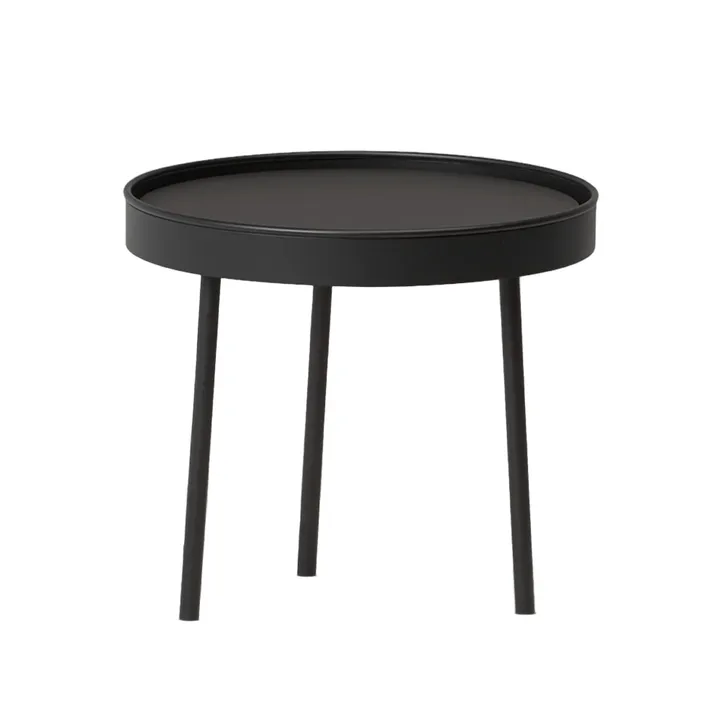 Stilk salontafel zwart small Ø34 cm H:34 cm - Northern