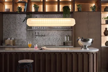 Tradition hanglamp linear 120 cm - Wit - Northern