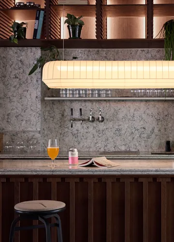 Tradition hanglamp linear 120 cm - Wit - Northern