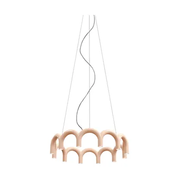 Arch circle hanglamp - Nude, Ø98 cm - Oblure
