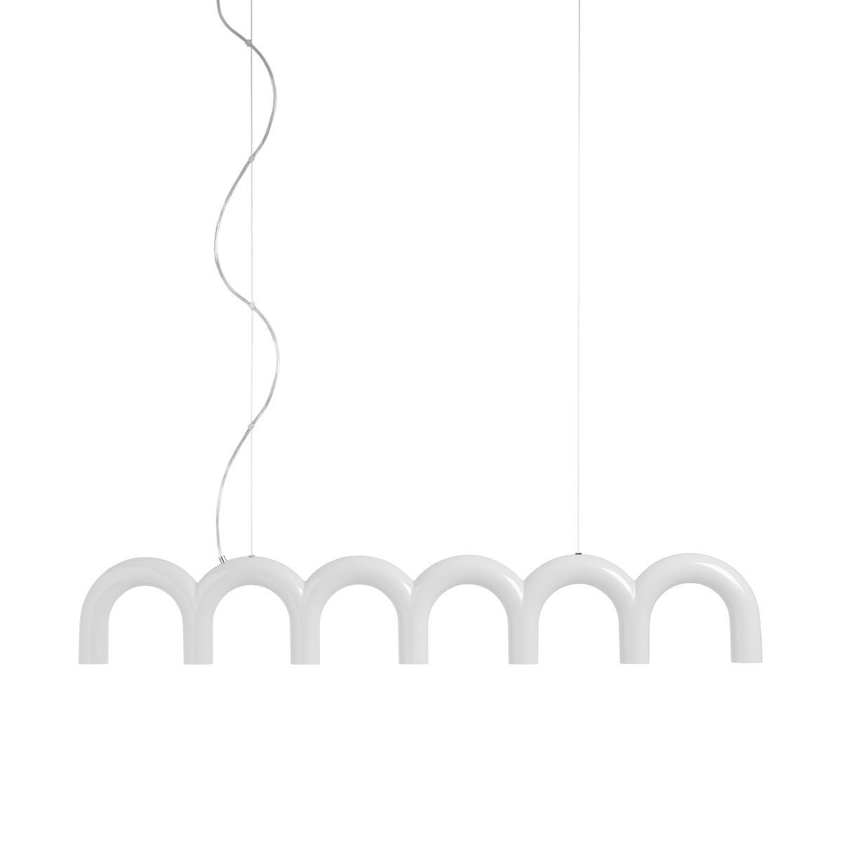 Oblure Arch hanglamp 125,6 cm White