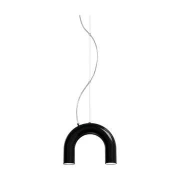 Arch single hanglamp - Black, 25,5 cm - Oblure