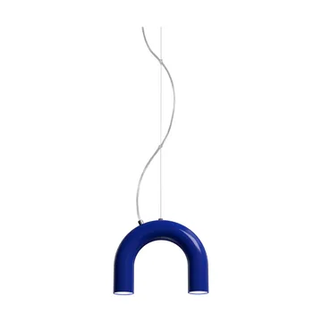 Arch single hanglamp - Blue, 25,5 cm - Oblure