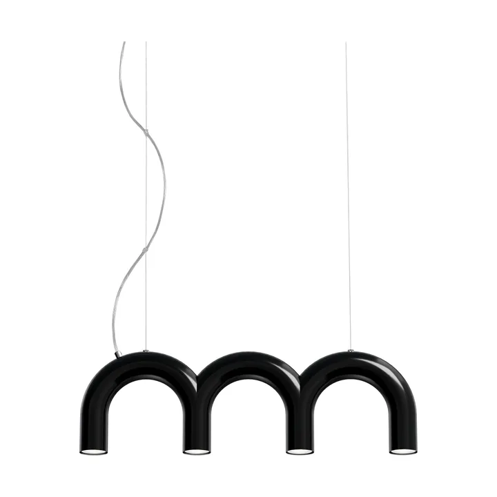 Arch triplette hanglamp - Black, 65,6 cm - Oblure