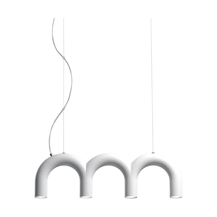 Arch triplette hanglamp - White, 65,6 cm - Oblure
