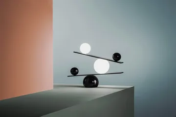 Balance tafellamp - Black, v2 - Oblure