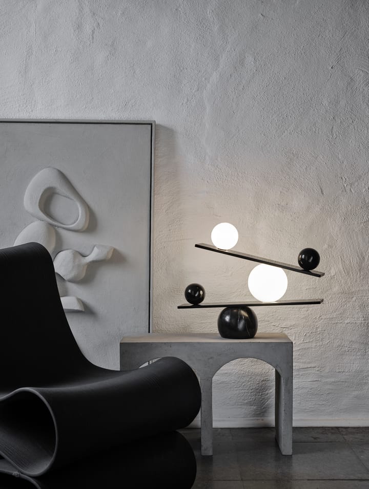 Balance tafellamp, Black Oblure