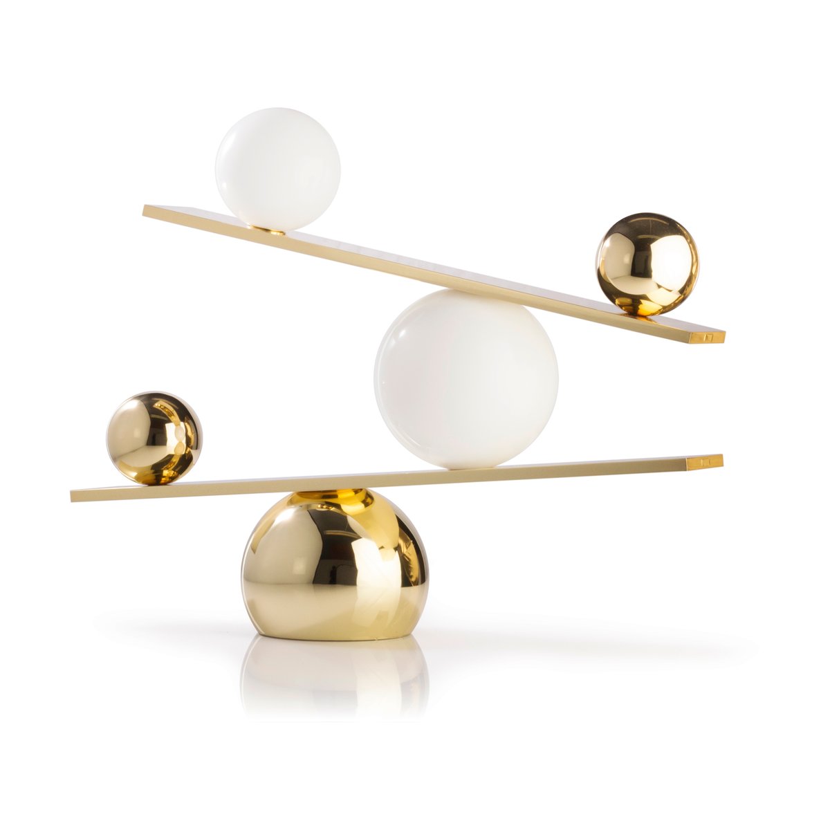 Oblure Balance tafellamp Brass