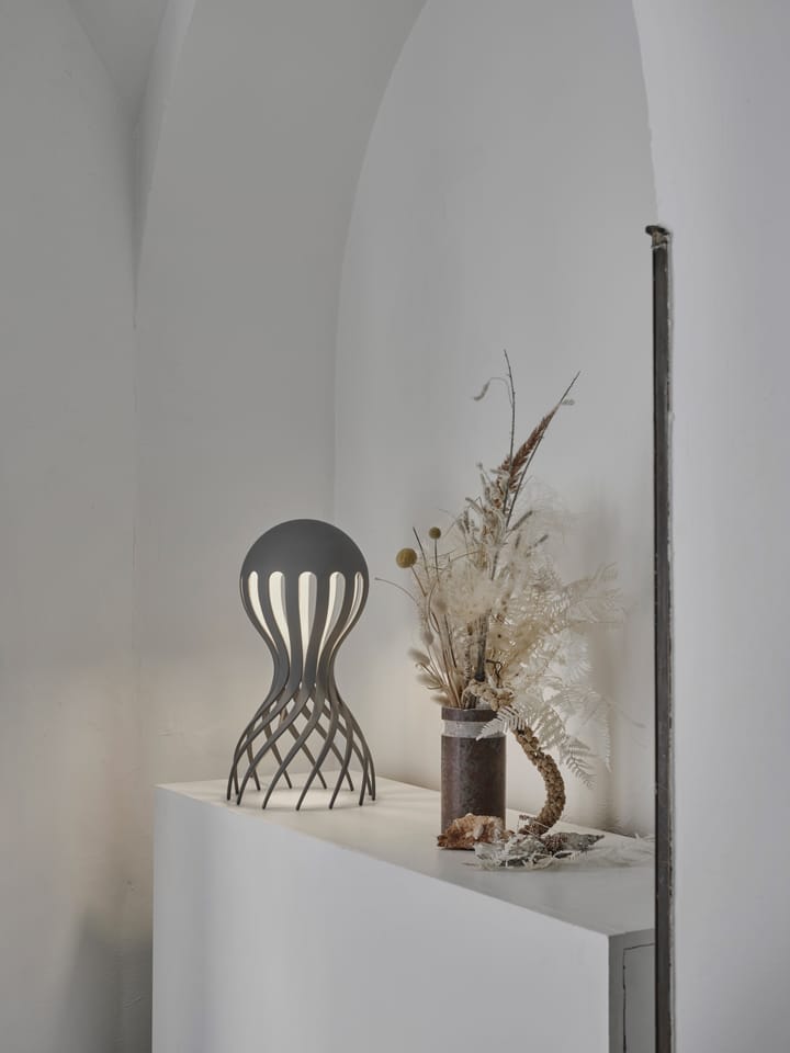 Cirrata tafellamp 44,4 cm, Grey Oblure