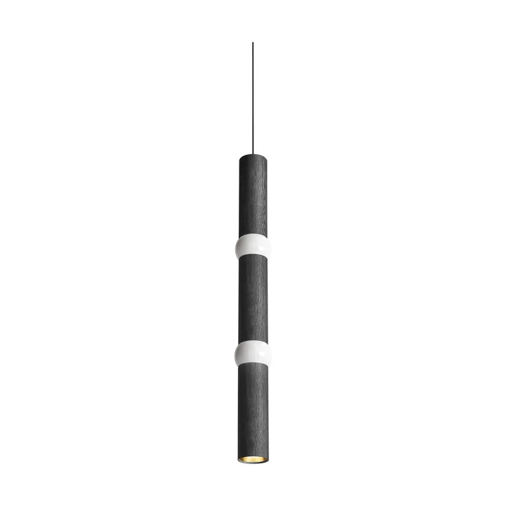 Lightbone hanglamp - Large 83,6 cm, black oak - Oblure