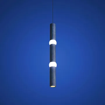 Lightbone hanglamp - Large 83,6 cm, blue oak - Oblure