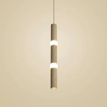 Lightbone hanglamp - Large 83,6 cm, natural oak - Oblure