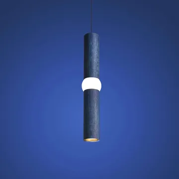 Lightbone hanglamp - Medium 53,8 cm, blue oak - Oblure