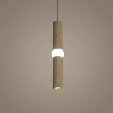Lightbone hanglamp - Medium 53,8 cm, natural oak - Oblure