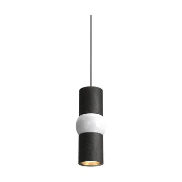Lightbone hanglamp - Small 24 cm, black oak - Oblure
