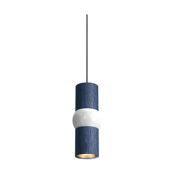 Lightbone hanglamp - Small 24 cm, blue oak - Oblure