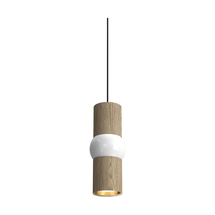 Lightbone hanglamp - Small 24 cm, natural oak - Oblure