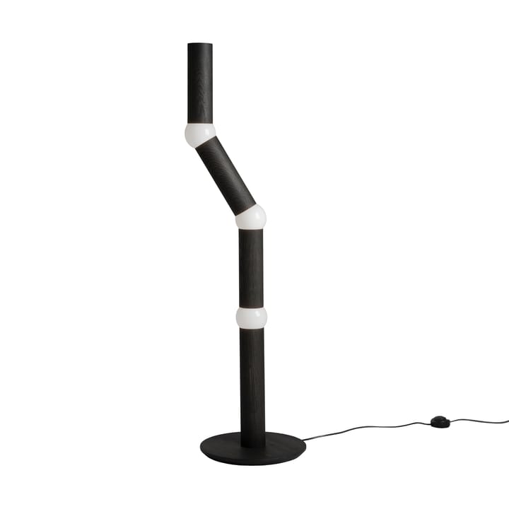 Lightbone vloerlamp 124,3 cm - Black oak - Oblure