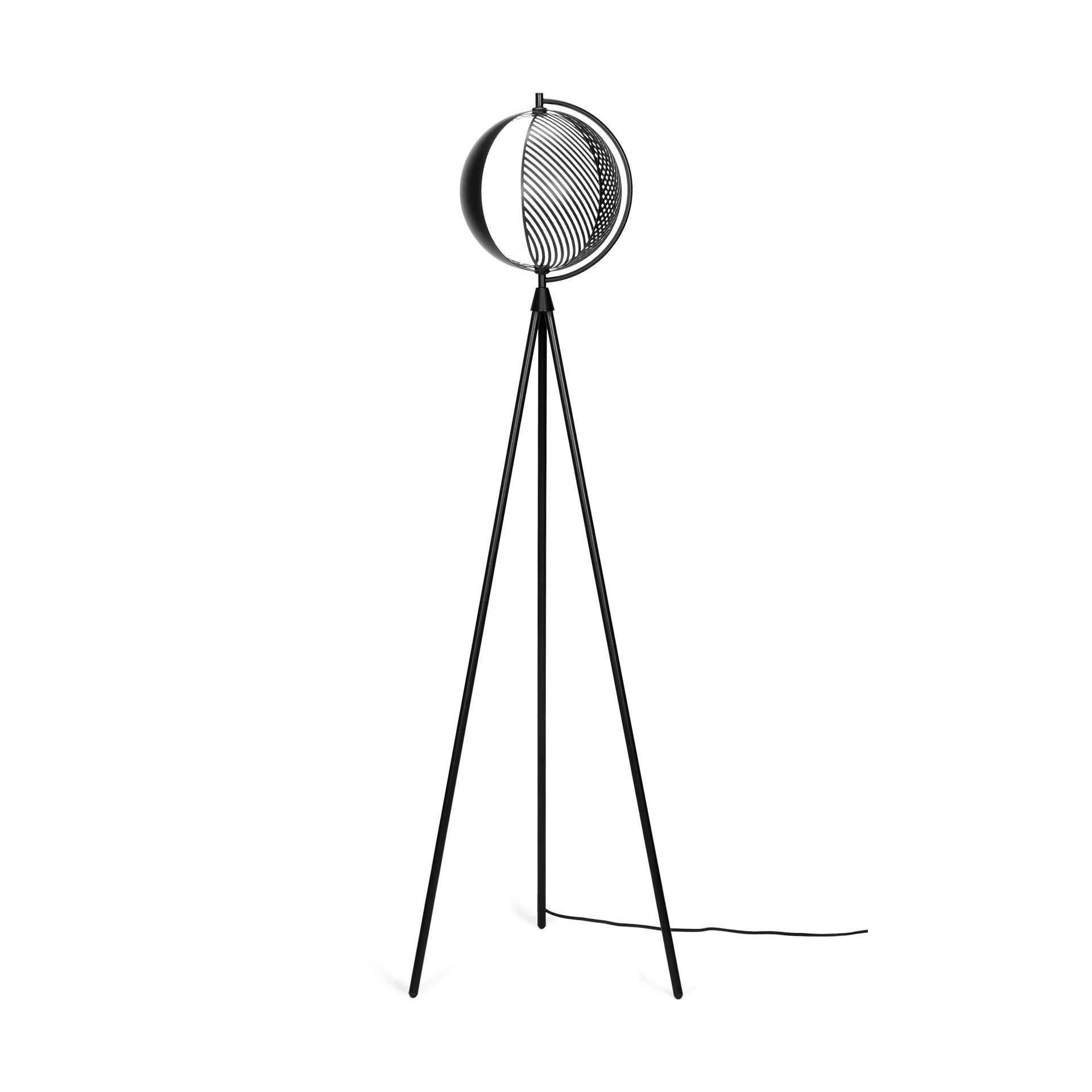 Mondo vloerlamp 153 cm, Black Oblure