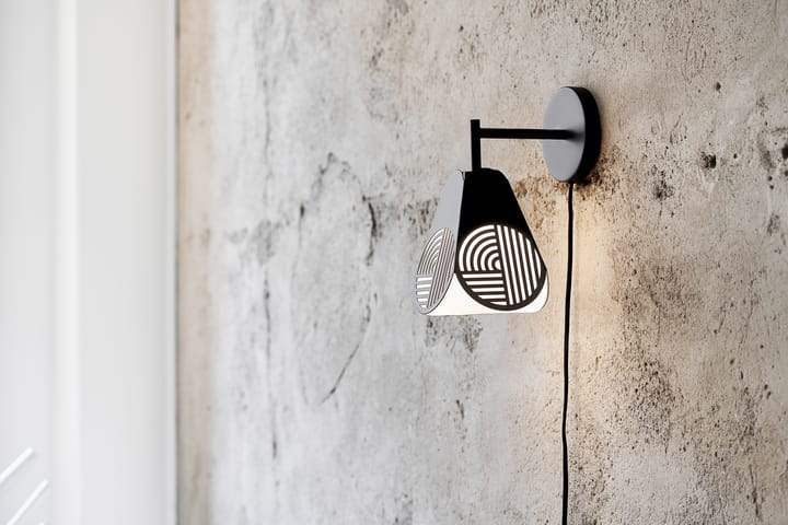 Notic wandlamp, Black Oblure