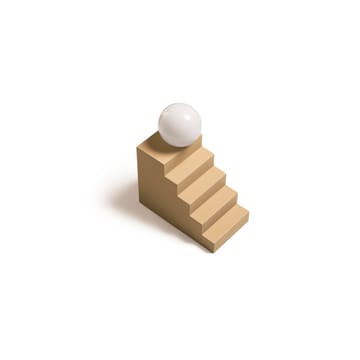 Stair tafellamp - Beige - Oblure