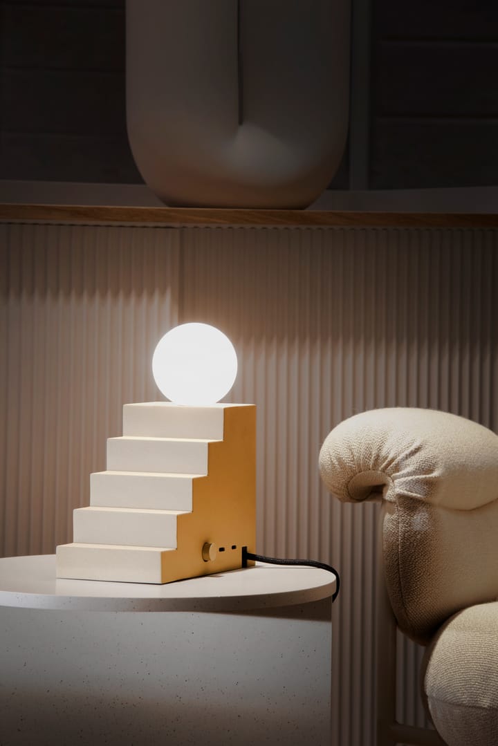 Stair tafellamp, Beige Oblure