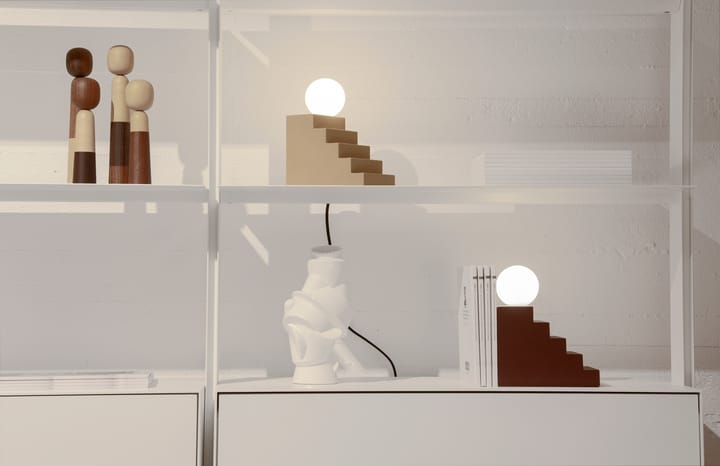 Stair tafellamp, Beige Oblure