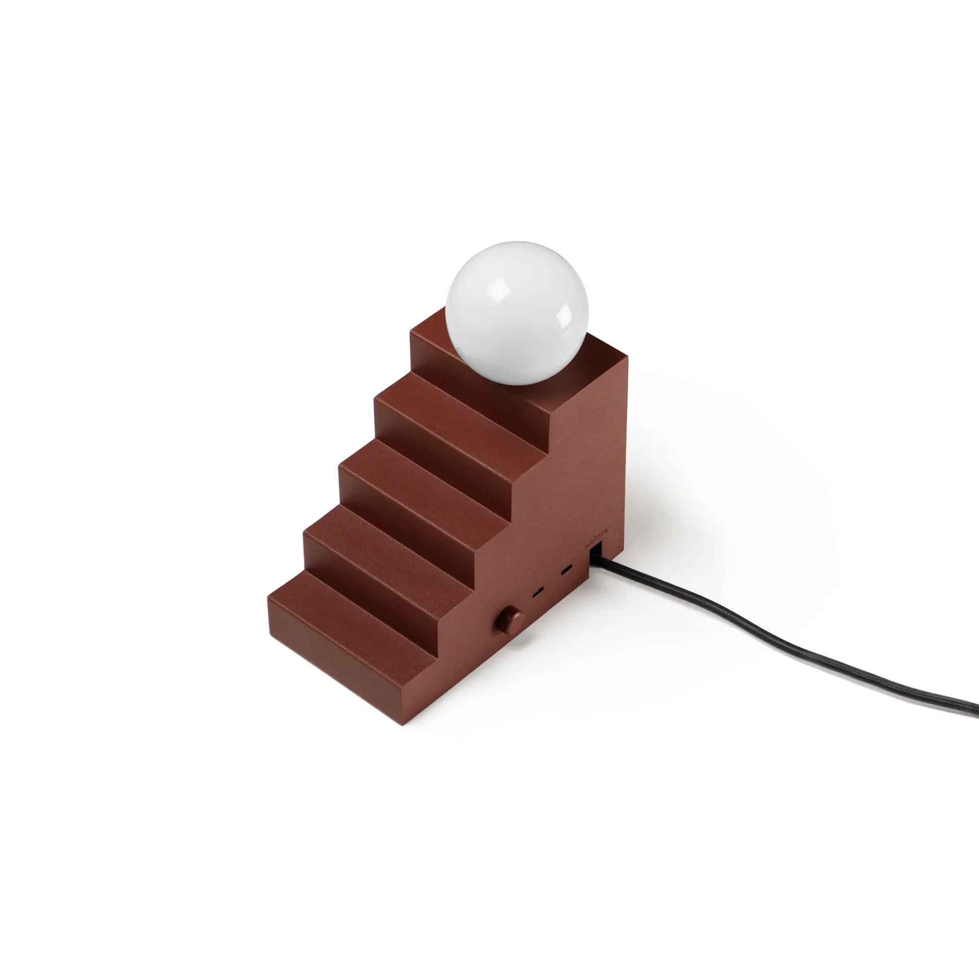 Stair tafellamp, Deep red Oblure