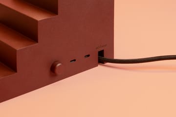 Stair tafellamp - Deep red - Oblure