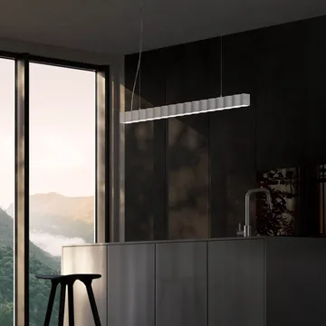 Superwave hanglamp - White - Oblure
