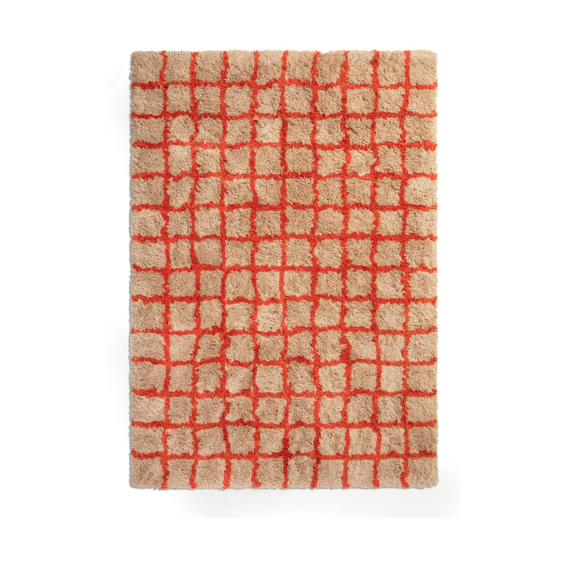 ODC Line by Note wollen vloerkleed, Red, 200x300 cm Ogeborg