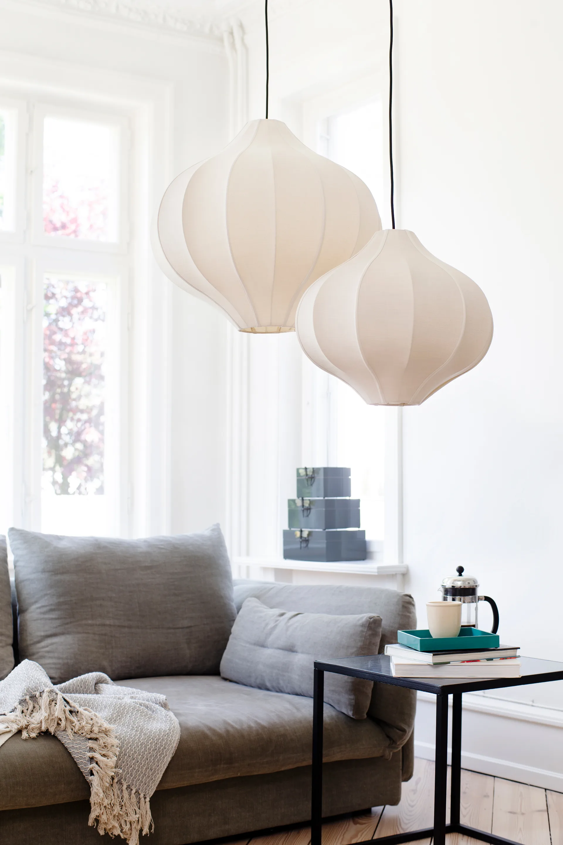 Indochina Classic Onion L lampenkap, Sand-sand Oi Soi Oi