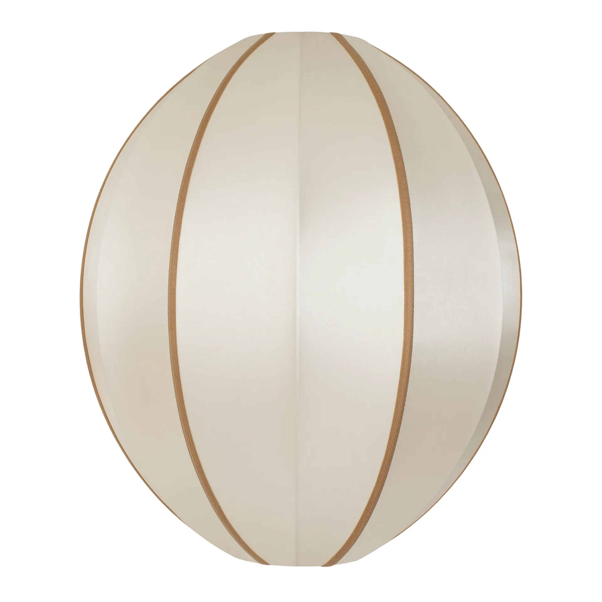 Indochina Classic Oval L lampenkap, Offwhite-amber Oi Soi Oi