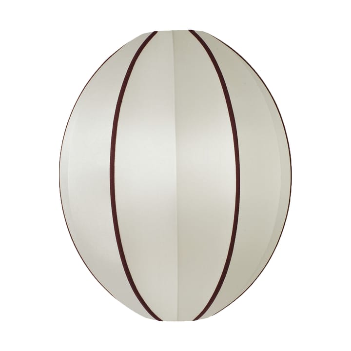 Indochina Classic Oval L lampenkap - Offwhite-bordeaux - Oi Soi Oi