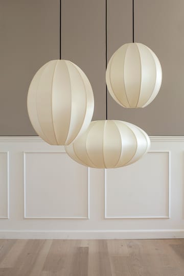 Indochina Classic Oval L lampenkap - Offwhite - Oi Soi Oi
