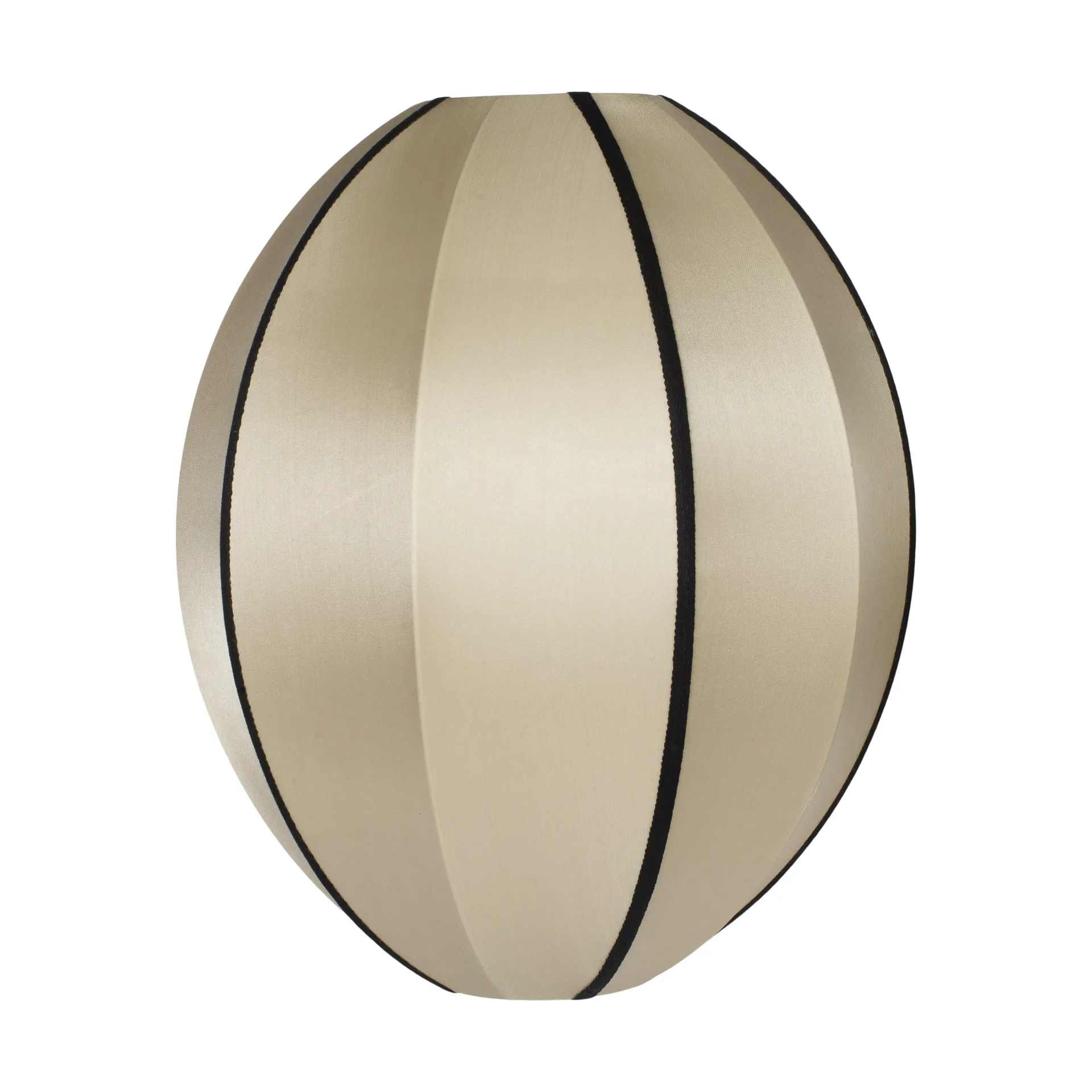 Indochina Classic Oval S lampenkap, Kit-black Oi Soi Oi