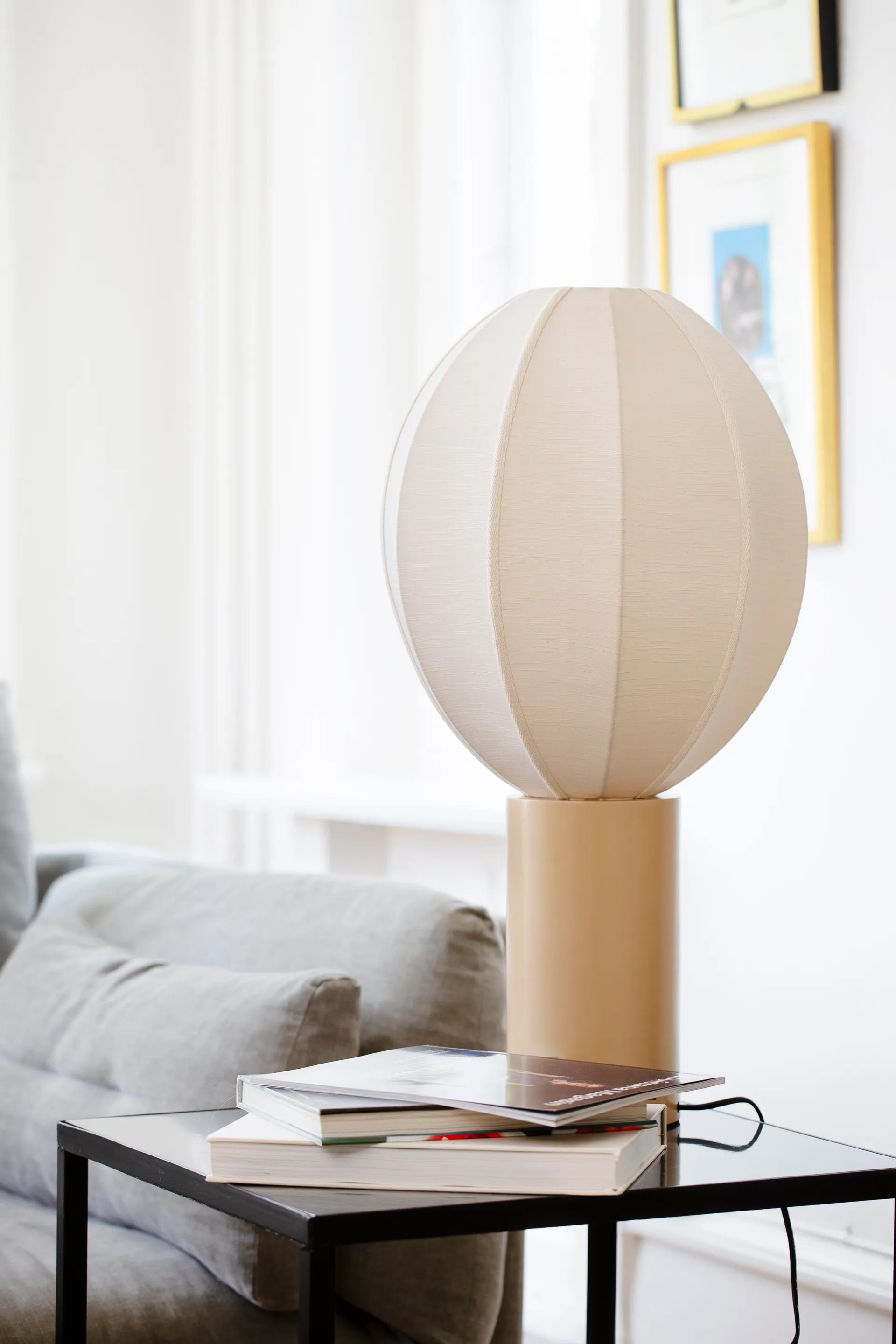 Indochina Classic Oval S lampenkap, Sand-sand Oi Soi Oi