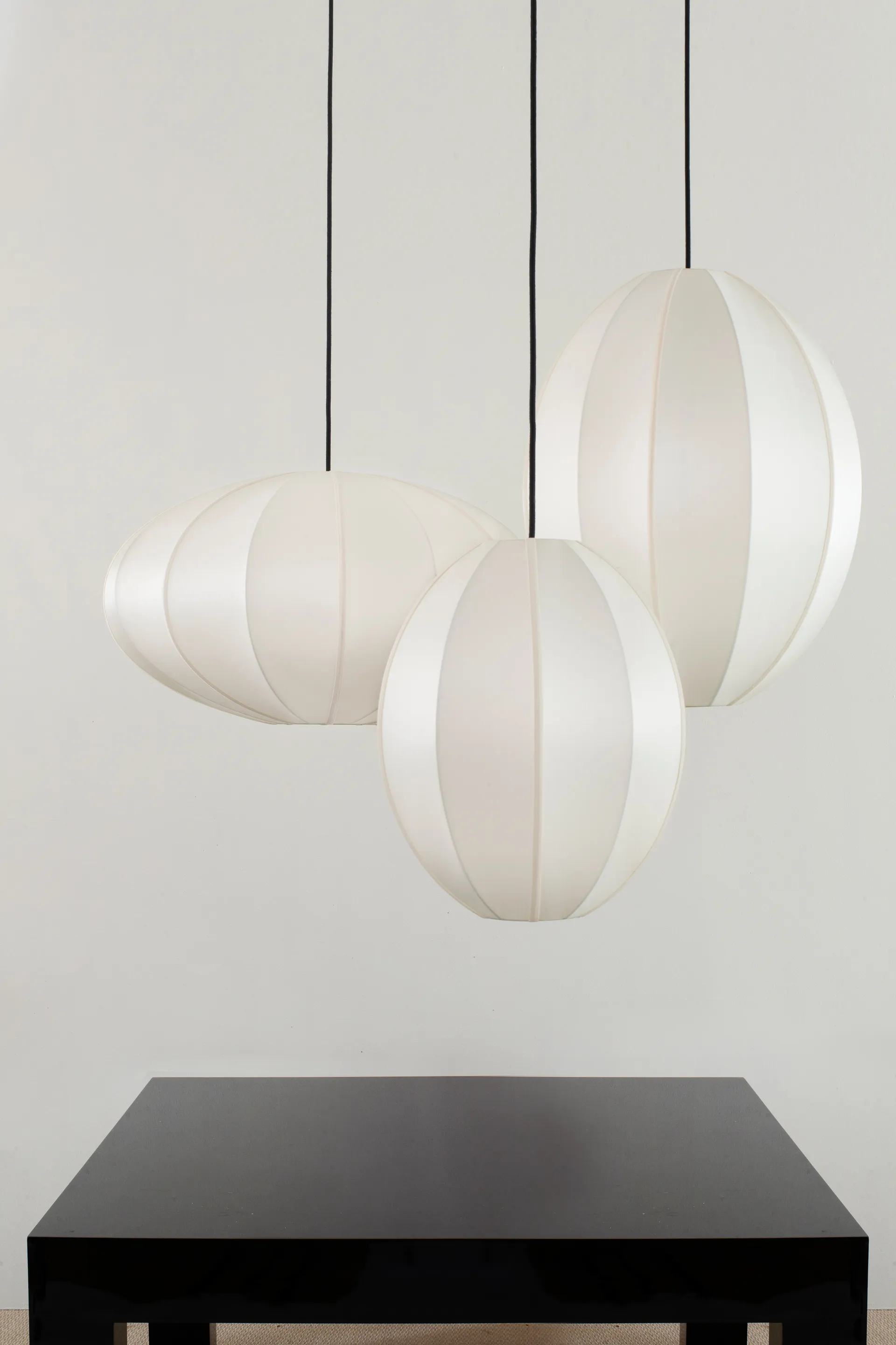 Indochina Classic Pumpkin lampenkap, Offwhite Oi Soi Oi