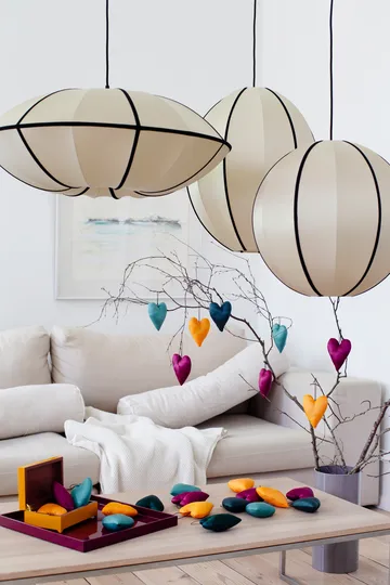 Indochina Classic Round XL lampenkap - Kit-black - Oi Soi Oi