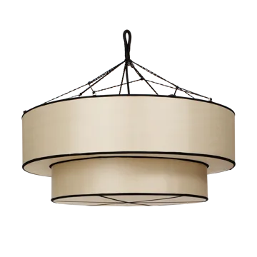 Indochina Classic Tophat lampenkap - Kit-black - Oi Soi Oi