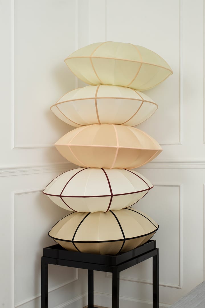 Indochina Classic UFO lampenkap, Offwhite-amber Oi Soi Oi