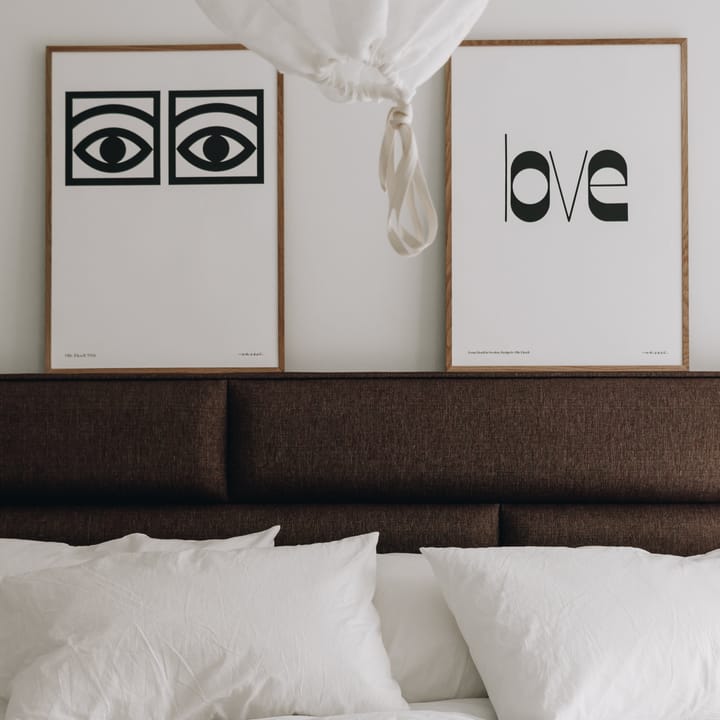 Ögon one-eye poster, 50 x 70 cm. Olle Eksell