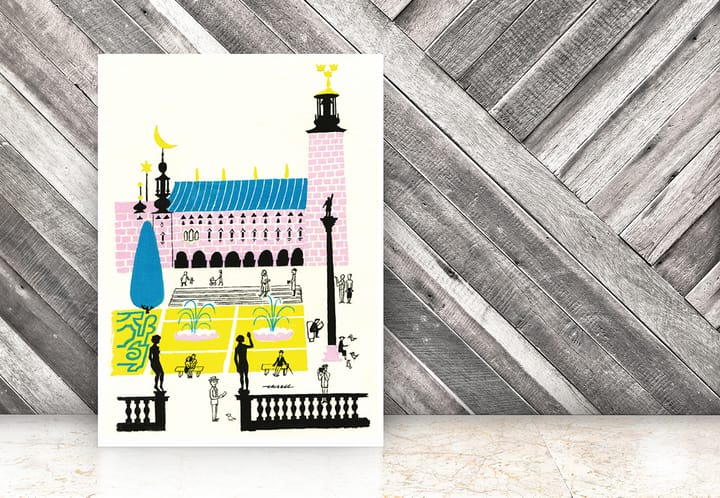 Stockholm City Hall poster, 50x70cm Olle Eksell
