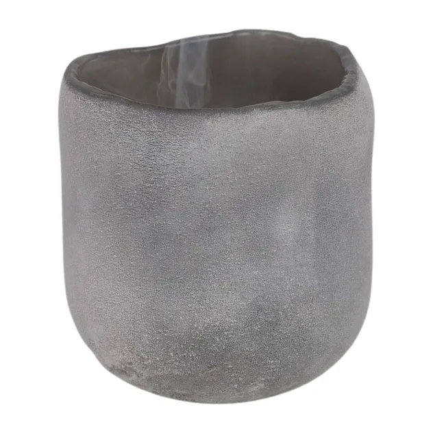 Halde waxinelichtjeshouder 8 cm, Grijs Olsson & Jensen