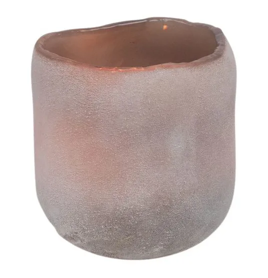 Halde waxinelichtjeshouder 8 cm, Grijs Olsson & Jensen