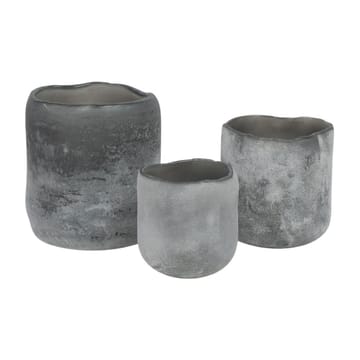 Halde waxinelichtjeshouder 8 cm - Grijs - Olsson & Jensen