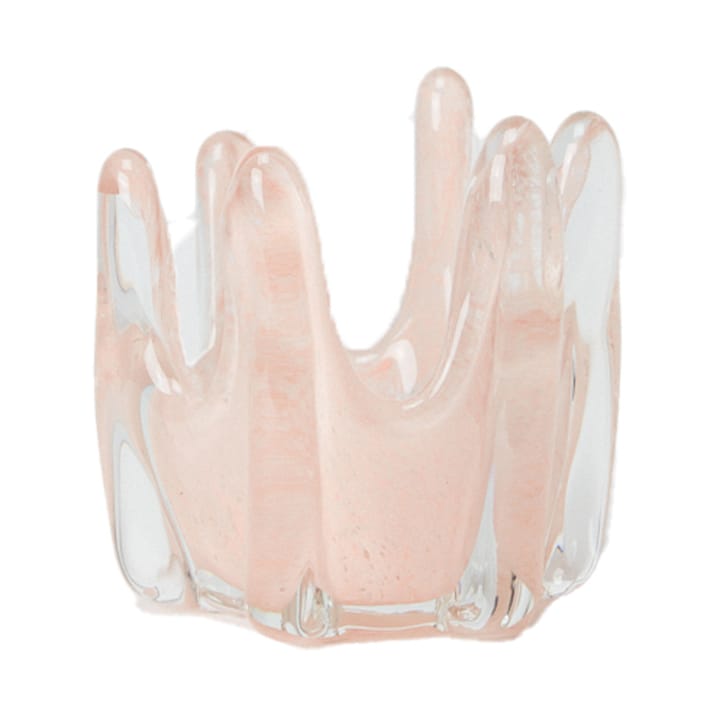 Helix waxinelichtjeshouder Ø10,5 cm - Roze - Olsson & Jensen