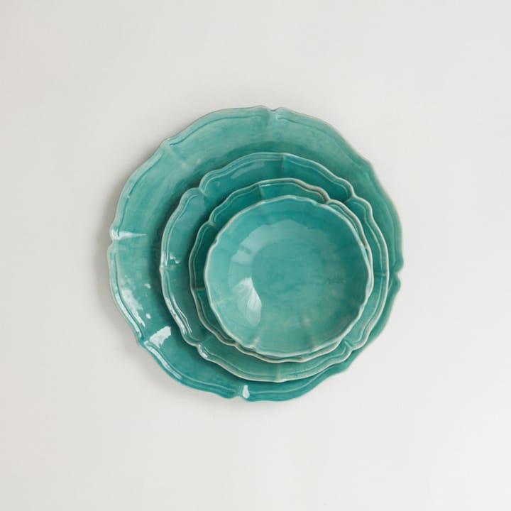 Judith dinerbord Ø27 cm, Turquoise Olsson & Jensen