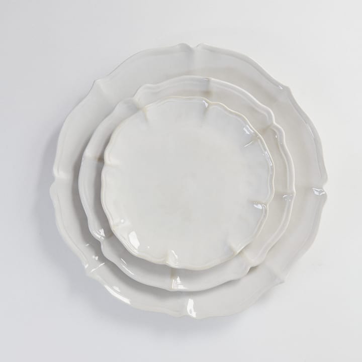 Judith dinerbord Ø27 cm, Wit Olsson & Jensen