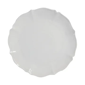Judith groot dinerbord Ø34 cm - Wit - Olsson & Jensen